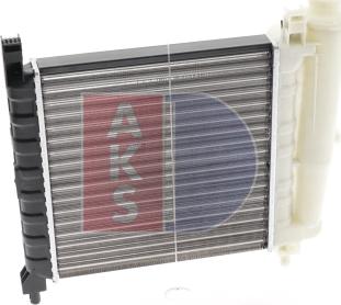 AKS Dasis 080160N - Radiator, mühərrikin soyudulması furqanavto.az