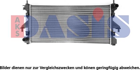 AKS Dasis 080106N - Radiator, mühərrikin soyudulması furqanavto.az