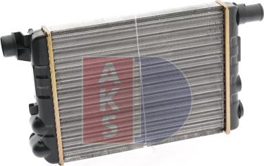 AKS Dasis 080100N - Radiator, mühərrikin soyudulması furqanavto.az