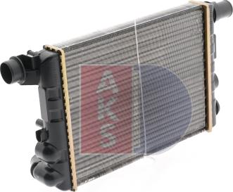 AKS Dasis 080100N - Radiator, mühərrikin soyudulması furqanavto.az