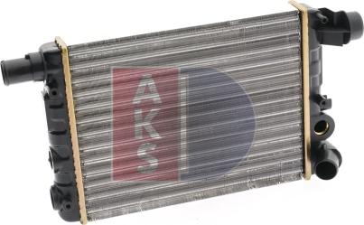 AKS Dasis 080100N - Radiator, mühərrikin soyudulması furqanavto.az