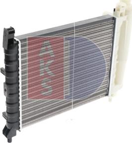 AKS Dasis 080170N - Radiator, mühərrikin soyudulması furqanavto.az