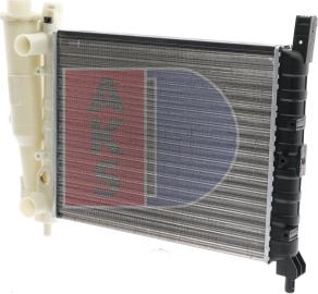 AKS Dasis 080170N - Radiator, mühərrikin soyudulması furqanavto.az