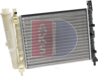 AKS Dasis 080170N - Radiator, mühərrikin soyudulması furqanavto.az