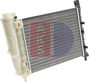 AKS Dasis 080170N - Radiator, mühərrikin soyudulması furqanavto.az