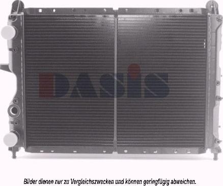 AKS Dasis 080340N - Radiator, mühərrikin soyudulması furqanavto.az