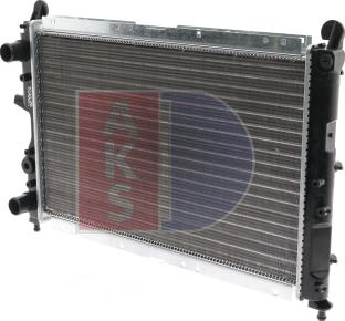 AKS Dasis 080330N - Radiator, mühərrikin soyudulması furqanavto.az