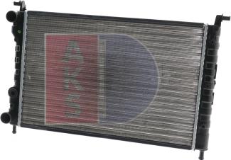 AKS Dasis 081540N - Radiator, mühərrikin soyudulması furqanavto.az