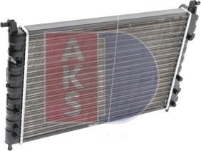 AKS Dasis 081540N - Radiator, mühərrikin soyudulması furqanavto.az