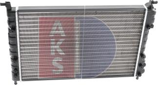 AKS Dasis 081540N - Radiator, mühərrikin soyudulması furqanavto.az