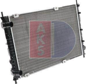 AKS Dasis 081090N - Radiator, mühərrikin soyudulması furqanavto.az