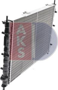 AKS Dasis 081090N - Radiator, mühərrikin soyudulması furqanavto.az