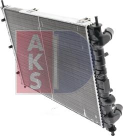 AKS Dasis 081090N - Radiator, mühərrikin soyudulması furqanavto.az