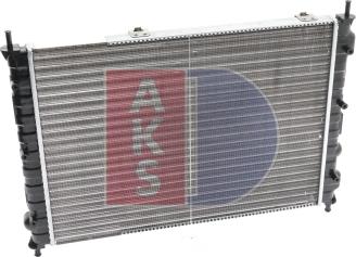 AKS Dasis 081090N - Radiator, mühərrikin soyudulması furqanavto.az