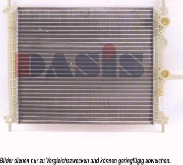 AKS Dasis 081330N - Radiator, mühərrikin soyudulması furqanavto.az