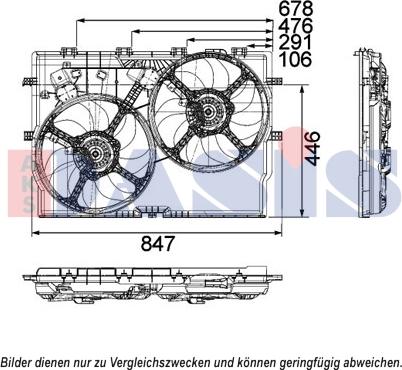 AKS Dasis 088117N - Fen, radiator furqanavto.az