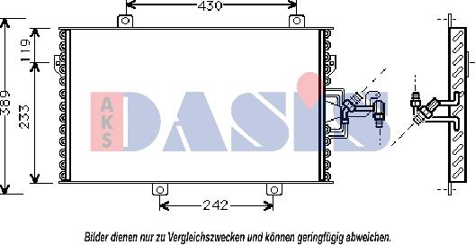 AKS Dasis 082025N - Kondenser, kondisioner furqanavto.az