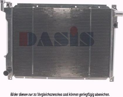 AKS Dasis 070920N - Radiator, mühərrikin soyudulması furqanavto.az