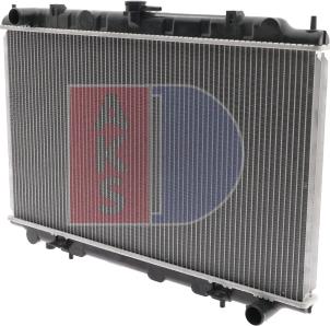 AKS Dasis 070057N - Radiator, mühərrikin soyudulması furqanavto.az