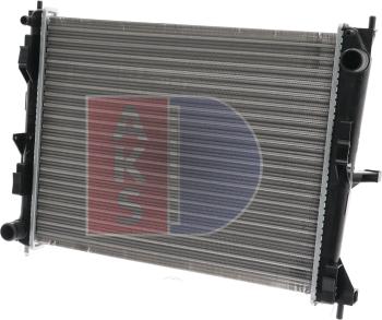 AKS Dasis 070067N - Radiator, mühərrikin soyudulması furqanavto.az