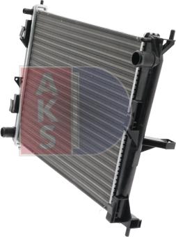 AKS Dasis 070067N - Radiator, mühərrikin soyudulması furqanavto.az