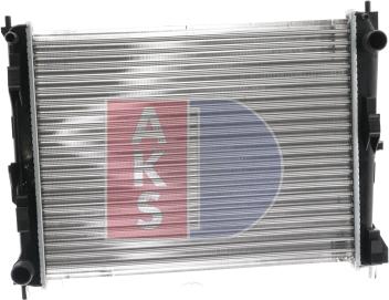 AKS Dasis 070067N - Radiator, mühərrikin soyudulması furqanavto.az