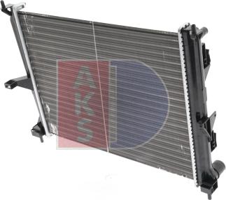 AKS Dasis 070067N - Radiator, mühərrikin soyudulması furqanavto.az