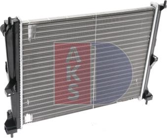 AKS Dasis 070067N - Radiator, mühərrikin soyudulması furqanavto.az