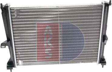 AKS Dasis 070067N - Radiator, mühərrikin soyudulması furqanavto.az