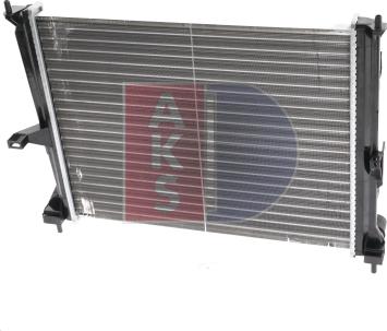 AKS Dasis 070067N - Radiator, mühərrikin soyudulması furqanavto.az