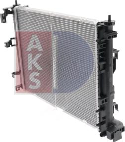 AKS Dasis 070007N - Radiator, mühərrikin soyudulması furqanavto.az