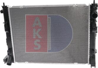 AKS Dasis 070007N - Radiator, mühərrikin soyudulması furqanavto.az