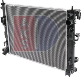 AKS Dasis 070007N - Radiator, mühərrikin soyudulması furqanavto.az