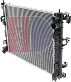 AKS Dasis 070007N - Radiator, mühərrikin soyudulması furqanavto.az