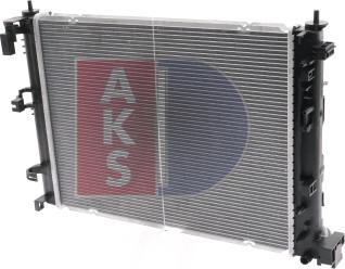 AKS Dasis 070007N - Radiator, mühərrikin soyudulması furqanavto.az