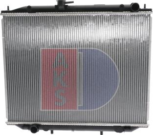 AKS Dasis 070142N - Radiator, mühərrikin soyudulması furqanavto.az