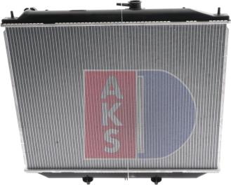 AKS Dasis 070142N - Radiator, mühərrikin soyudulması furqanavto.az