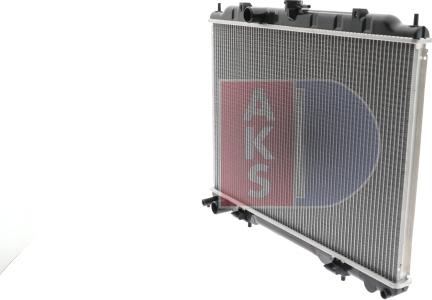 AKS Dasis 070118N - Radiator, mühərrikin soyudulması furqanavto.az