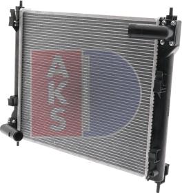 AKS Dasis 070135N - Radiator, mühərrikin soyudulması furqanavto.az