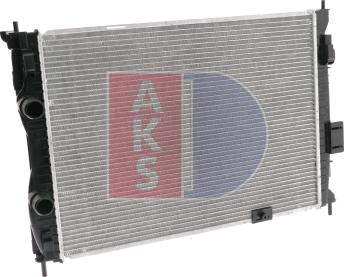 AKS Dasis 070130N - Radiator, mühərrikin soyudulması furqanavto.az