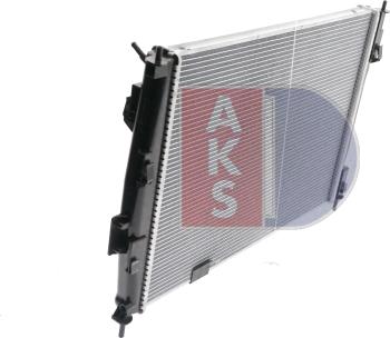 AKS Dasis 070131N - Radiator, mühərrikin soyudulması furqanavto.az