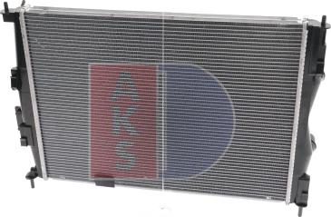 AKS Dasis 070131N - Radiator, mühərrikin soyudulması furqanavto.az