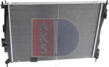 AKS Dasis 070131N - Radiator, mühərrikin soyudulması furqanavto.az