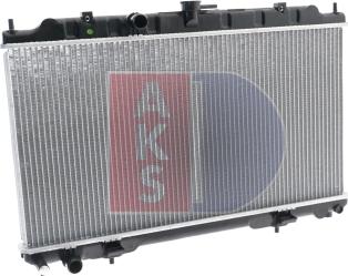 AKS Dasis 070125N - Radiator, mühərrikin soyudulması furqanavto.az