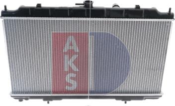 AKS Dasis 070125N - Radiator, mühərrikin soyudulması furqanavto.az