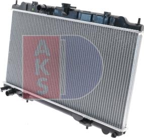 AKS Dasis 070125N - Radiator, mühərrikin soyudulması furqanavto.az