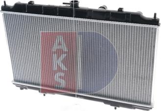 AKS Dasis 070125N - Radiator, mühərrikin soyudulması furqanavto.az