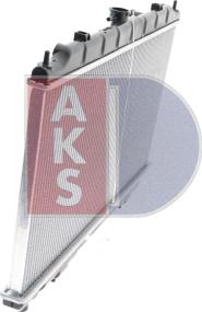 AKS Dasis 070125N - Radiator, mühərrikin soyudulması furqanavto.az