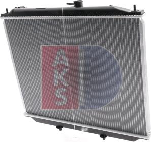 AKS Dasis 070126N - Radiator, mühərrikin soyudulması furqanavto.az