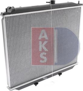 AKS Dasis 070126N - Radiator, mühərrikin soyudulması furqanavto.az